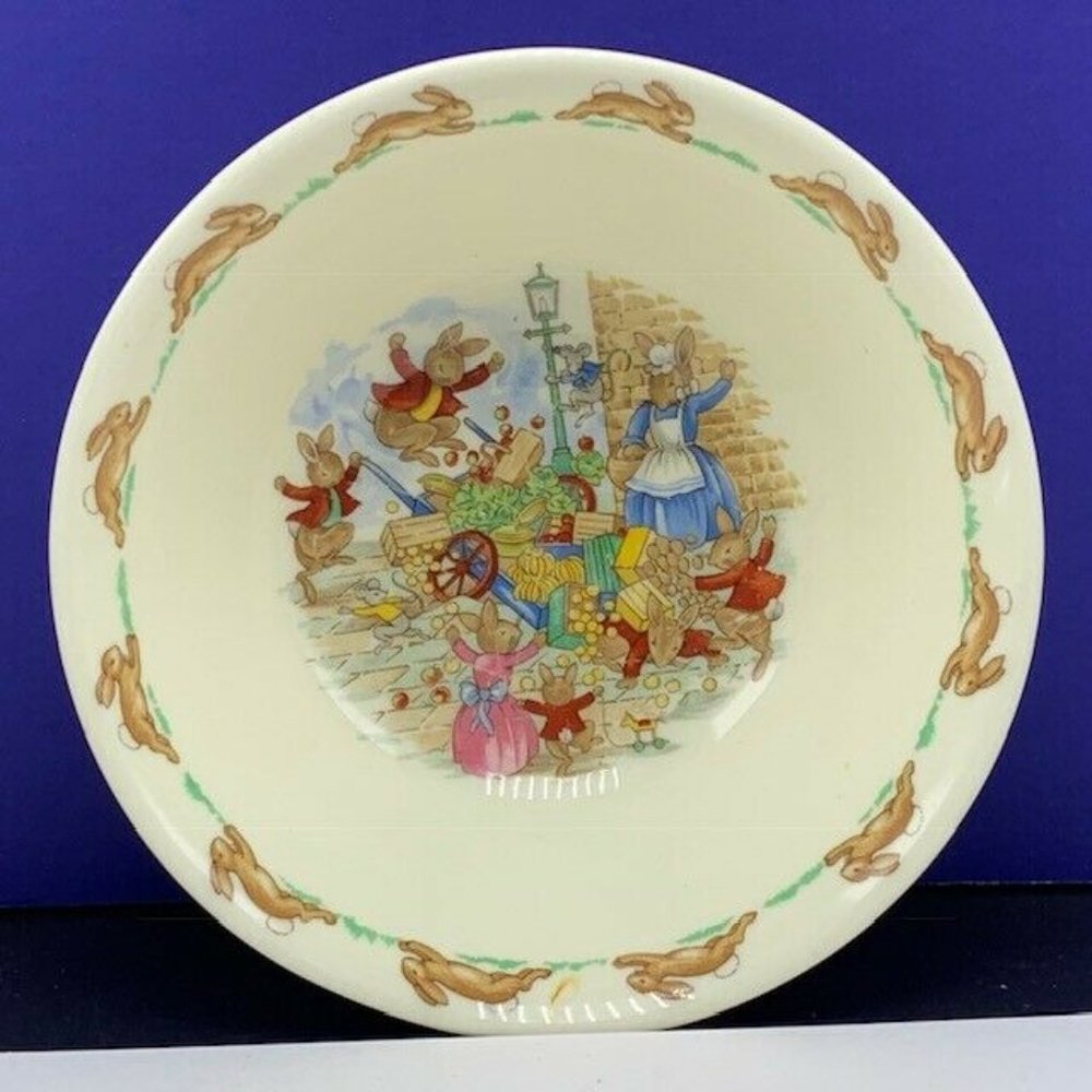 Bunnykins bowl royal doulton bunny rabbit England